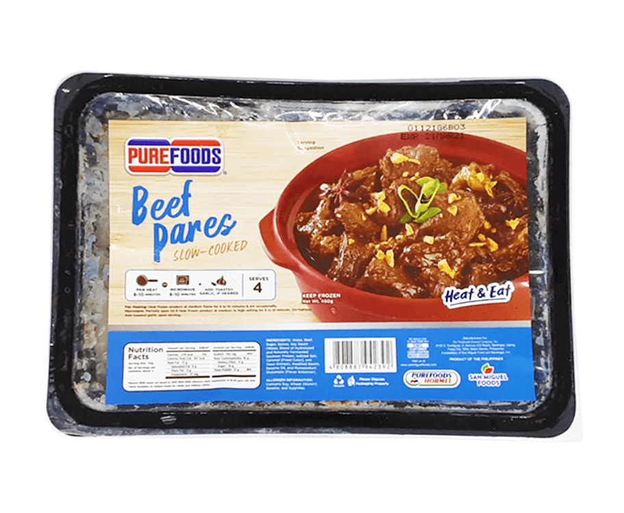 Purefoods Ready-To-Eat Beef Pares Slow-Cooked 450g