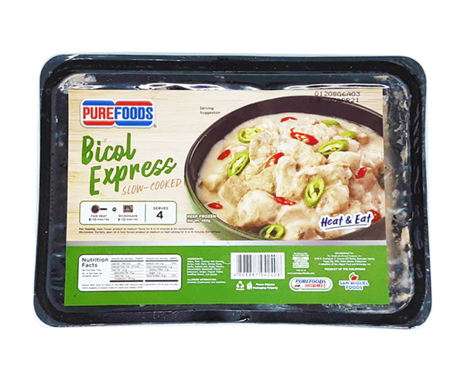 Purefoods Ready-To-Eat Bicol Express Slow-Cooked 450g