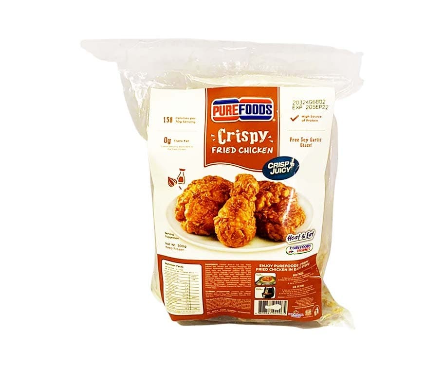 Purefoods Crispy Fried Chicken Crisp 'n Juicy + Free Soy Garlic Glaze 500g