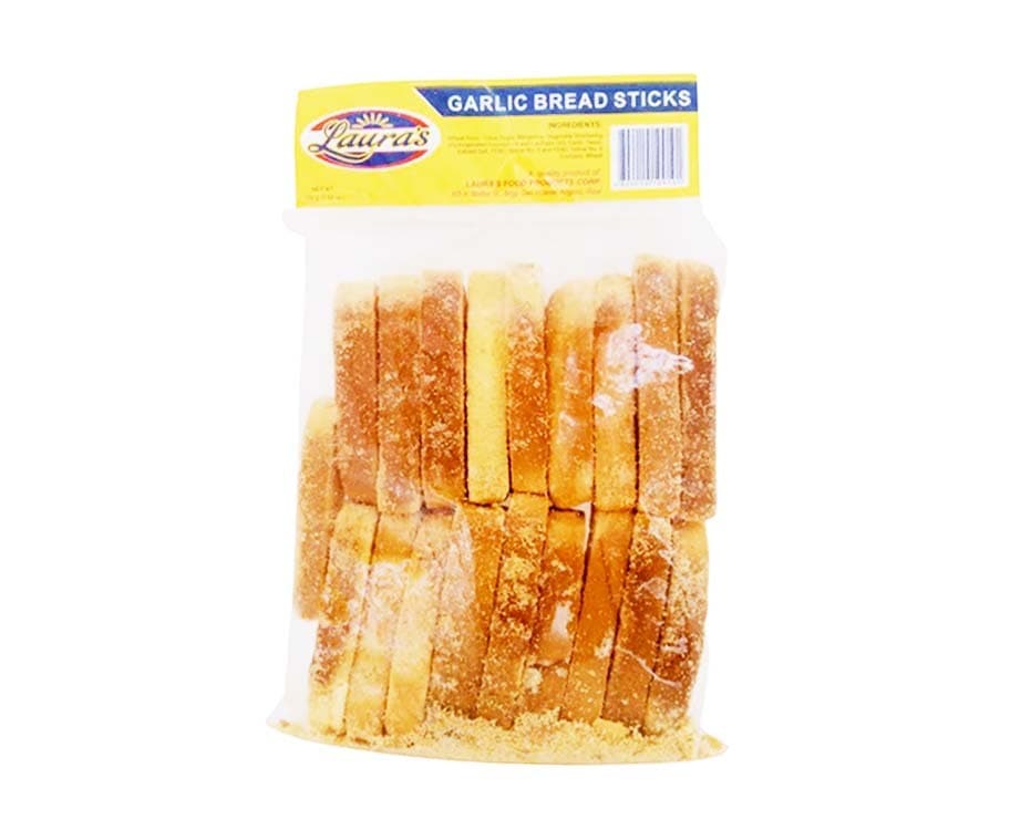 Laura's Garlic Bread Sticks 100g