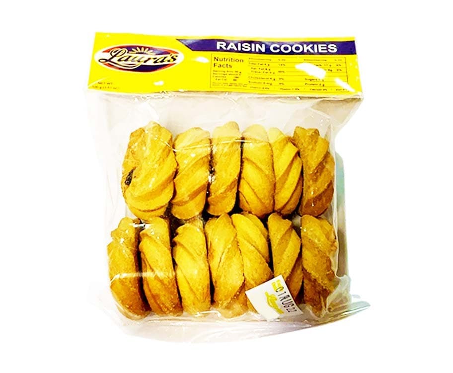Laura's Raisin Cookies 3.53oz (100g)