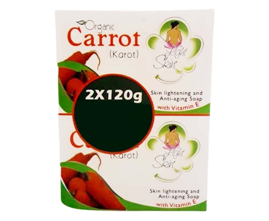 Light Skin Organic Carrot (Karot) (2 Packs x 120g)