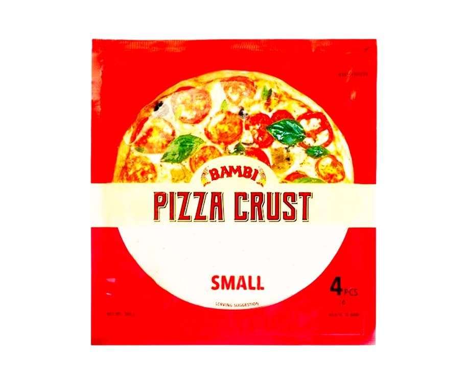 Bambi Pizza Crust Small 4 Pieces (6") 300g
