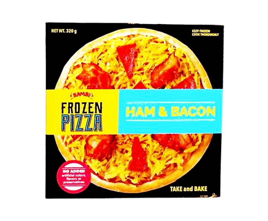 Bambi Frozen Pizza Ham & Bacon 320g