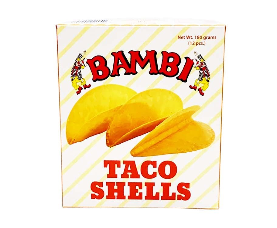 Bambi Taco Shells 12 Pieces 180g