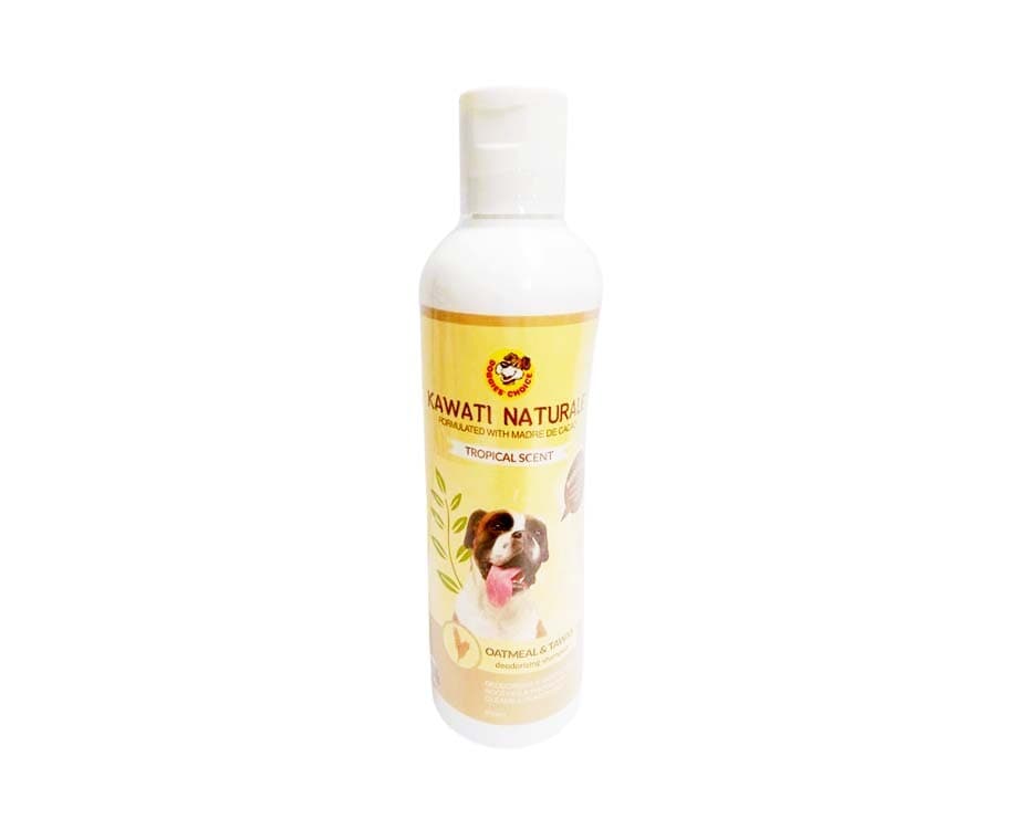 Doggies' Choice Kawati Naturale Oatmeal & Tawas Deodorizing Shampoo Tropical Scent 250mL