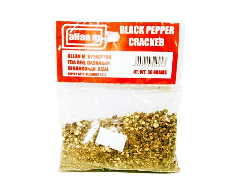 Allan M Black Pepper Cracked 30g