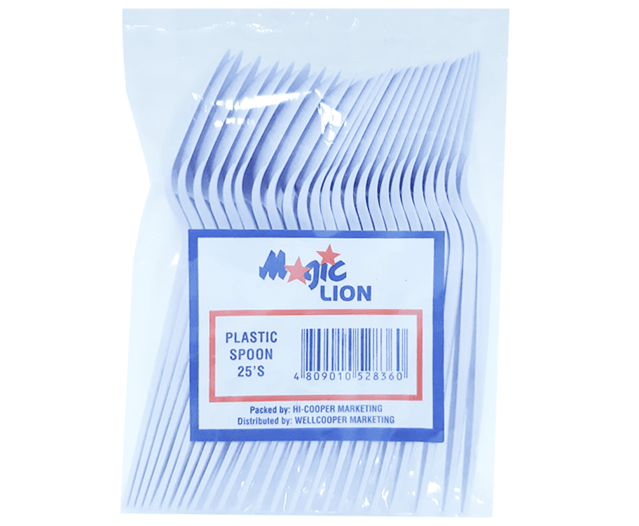 Magic Lion Plastic Spoon 25 Pieces