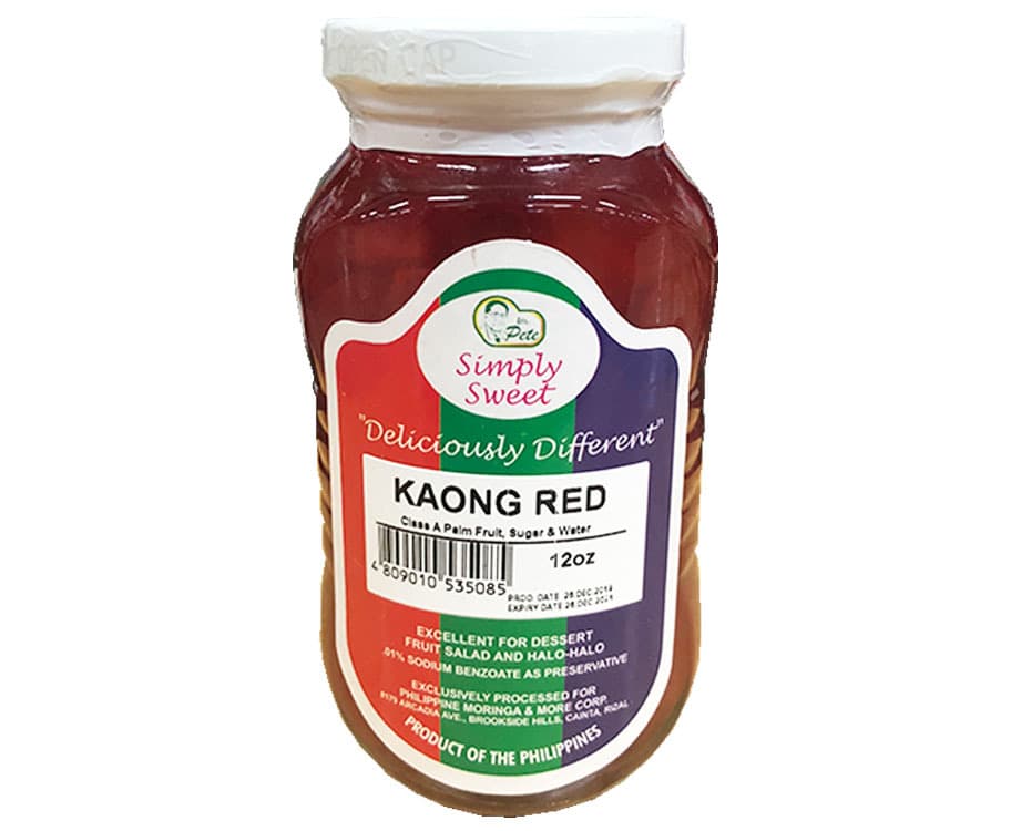 Simply Sweet Kaong Red 12oz