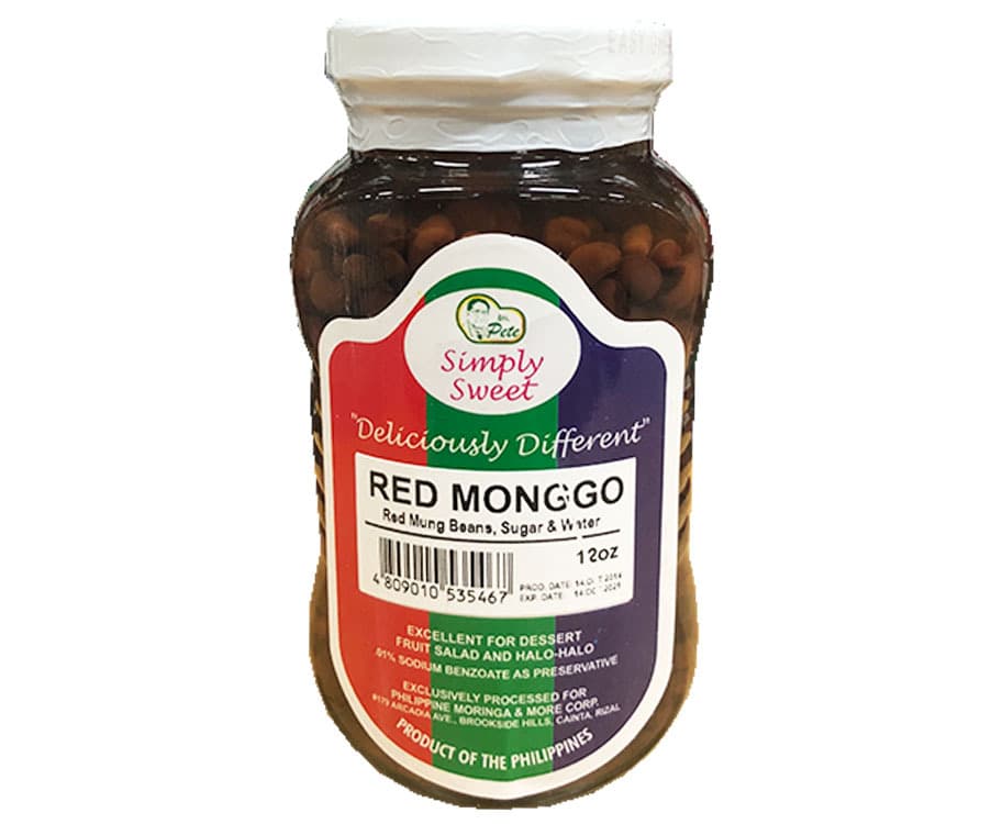Simply Sweet Red Monggo 12oz