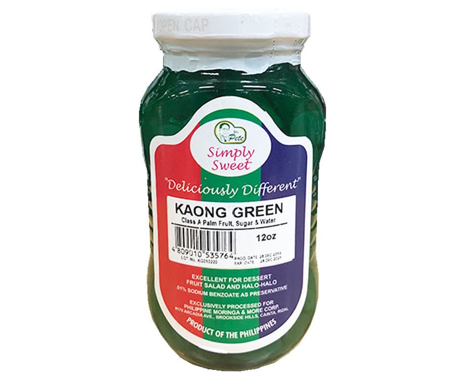 Simply Sweet Kaong Green 12oz