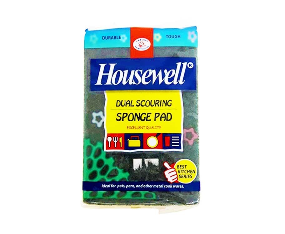 Housewell Dual Scouring Sponge Pad
