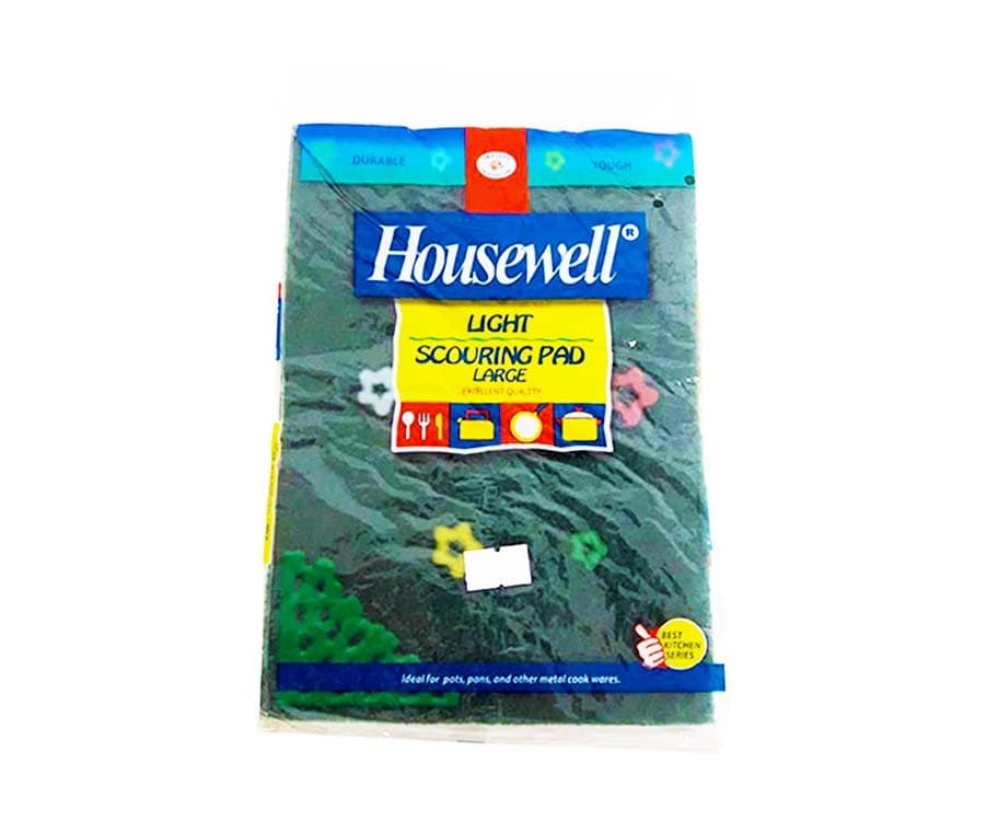 Housewell Light Scouring Pad Large 145 x 200 x 10mm