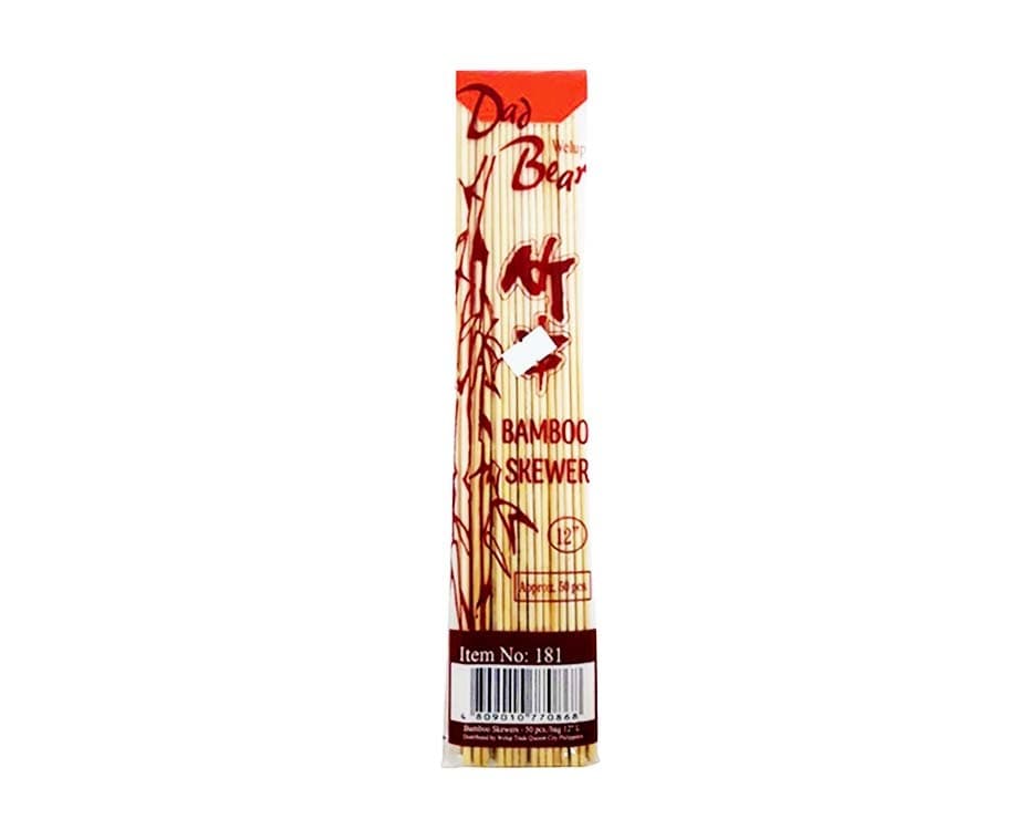 Housewell Bamboo Skewer 12 Inches Approx. 50 Pieces