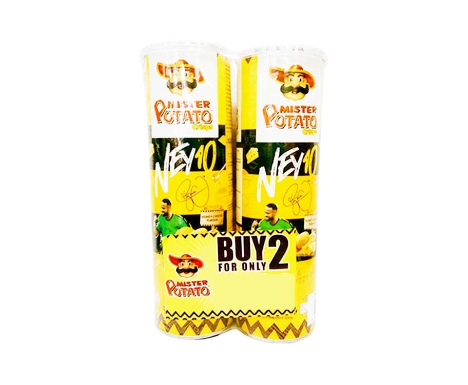 Mr. Potato Crisps Honey Cheese Flavored (2 Packs x 100g)
