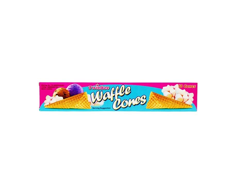 Twinkee Waffle Cones 10 Cones