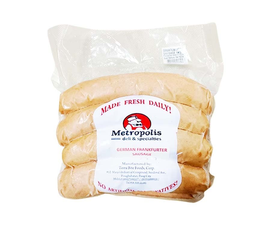 Meatropolis German Frankfurter Sausage 1kg