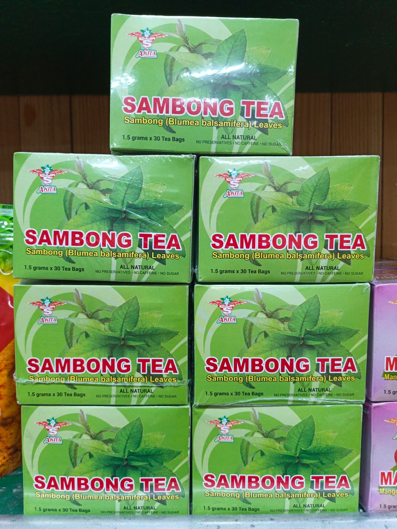 Akita Sambong Tea (30 Teabags x 1.5g)