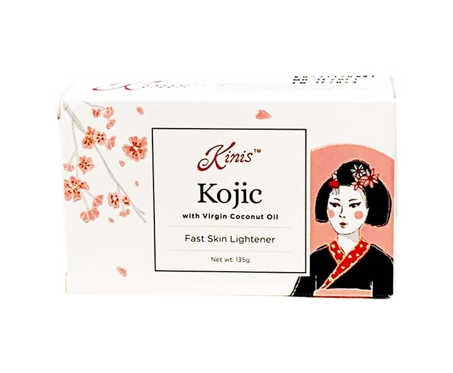 Kinis Kojic with Virgin Coconut Oil Fast Skin Lightener Soap 135g