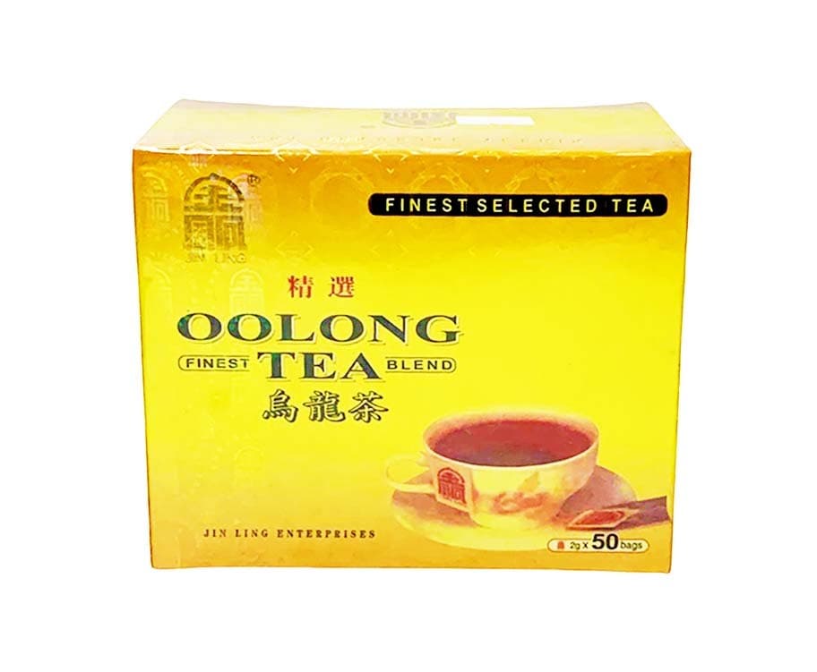 Jin Ling Finest Oolong Tea Blend (50 Tea Bags x 2g) 100g