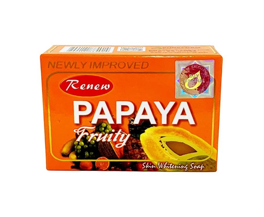Renew Papaya Fruity Skin Whitening Soap 135g