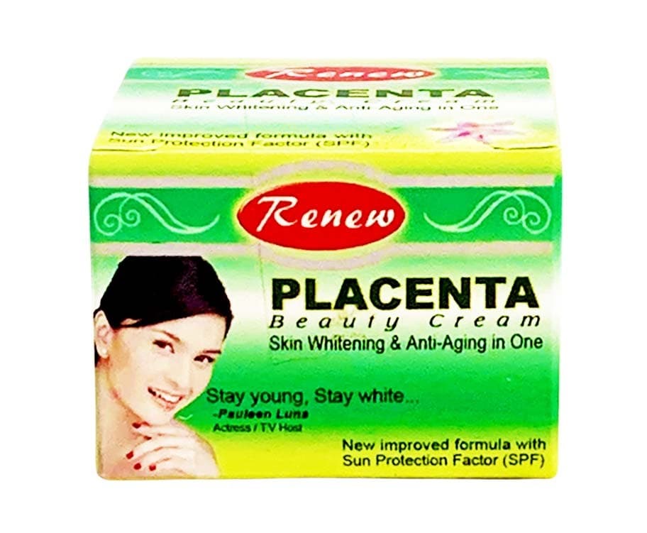 Renew Placenta Beauty Cream Skin Whitening & Anti-Aging in One 15g