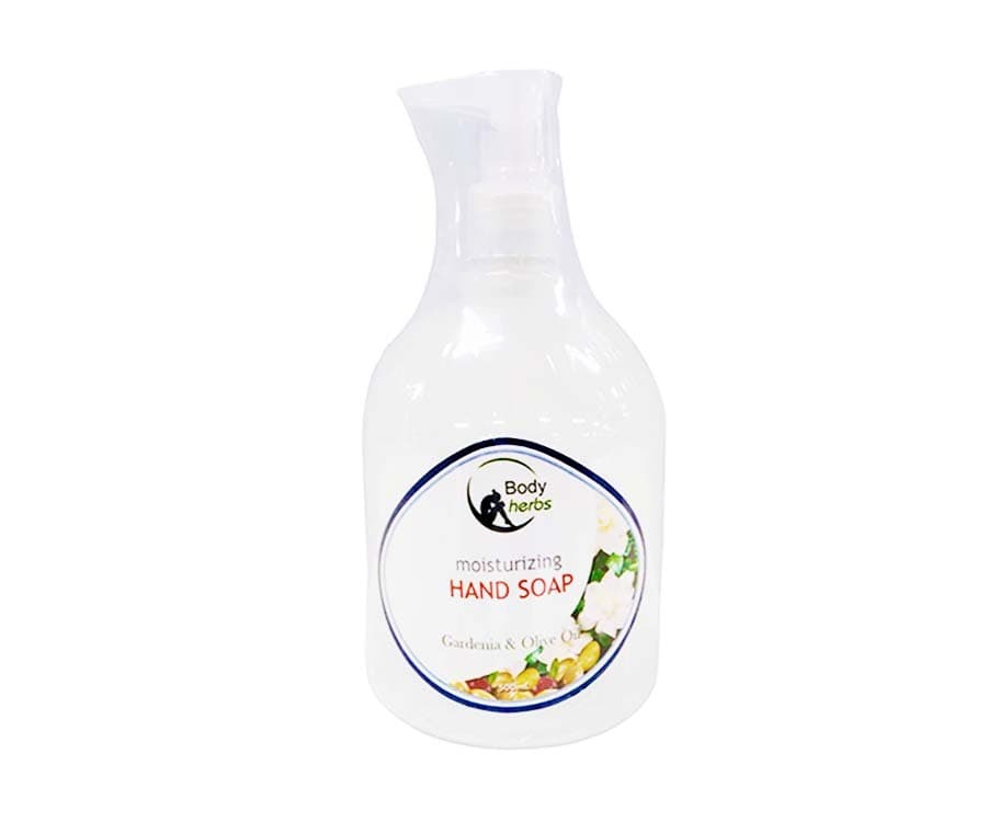 Body Herbs Moisturizing Hand Soap Gardenia & Olive Oil 500mL