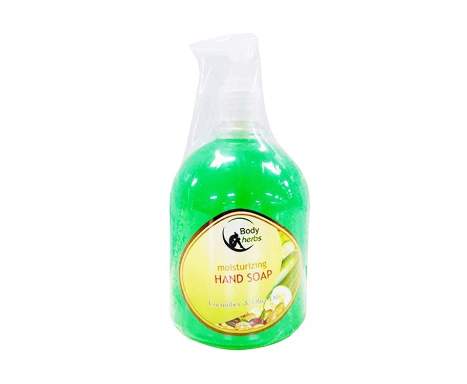 Body Herbs Moisturizing Hand Soap Cucumber & Olive Oil 500mL
