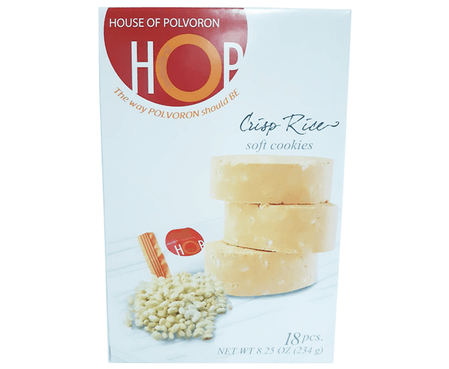 House of Polvoron Crisp Rice Soft Cookies (18 Packs x 13g)