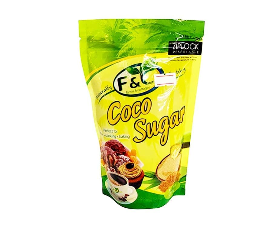 F&C Naturally Healthy Coco Sugar Ziplock Resealable 200g