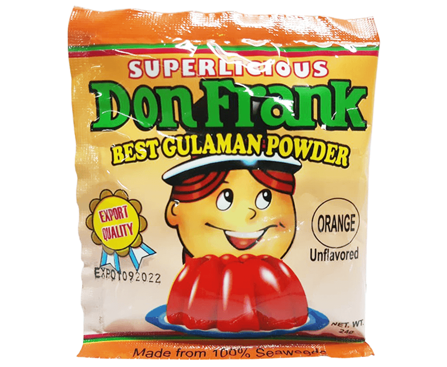 Superlicious Don Frank Best Gulaman Powder Orange Unflavored 24g