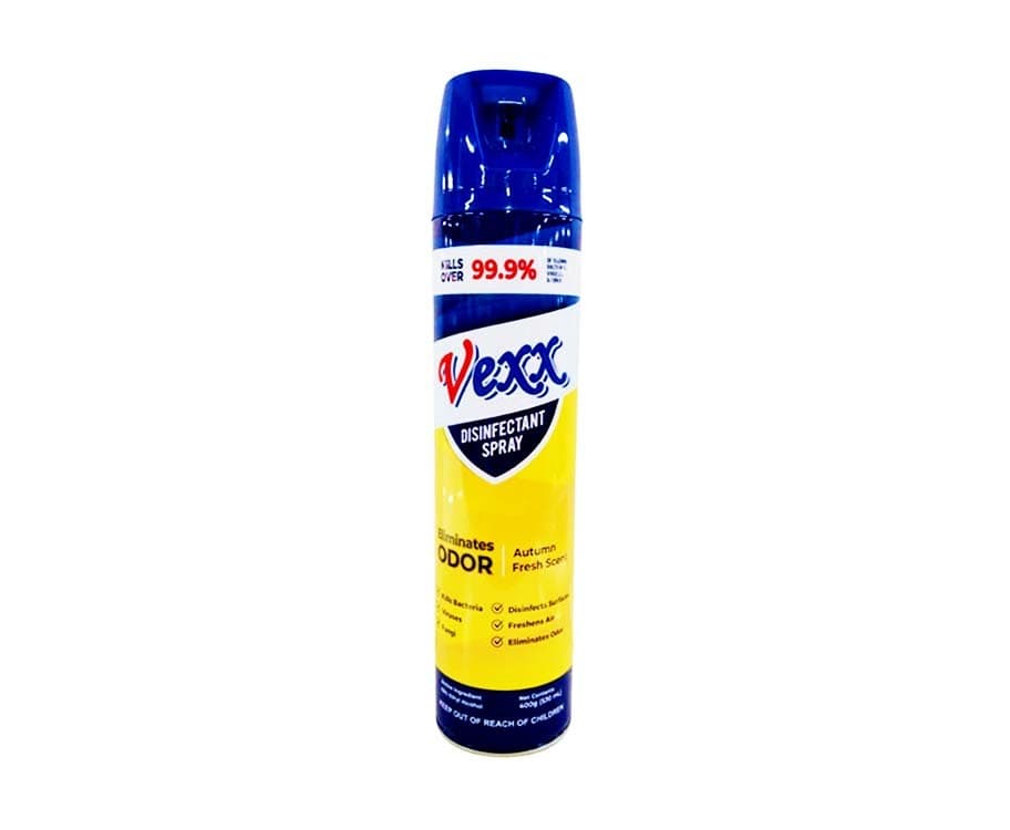 Vexx Disinfectant Spray Autumn Fresh Scent 400g