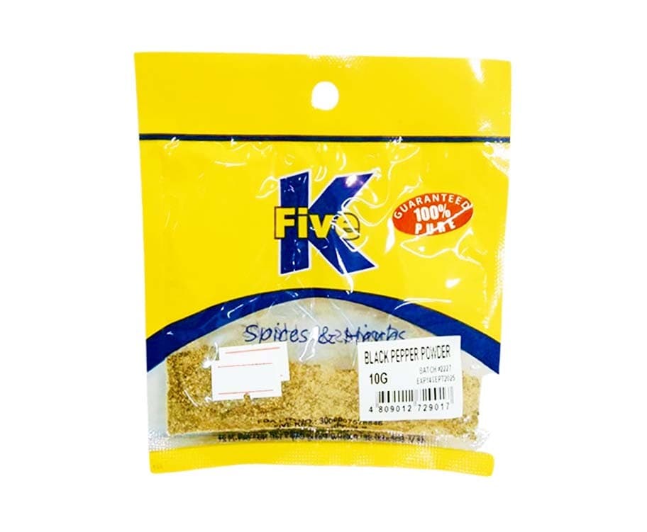 K Five Spices & Herbs Black Pepper Powder 10g