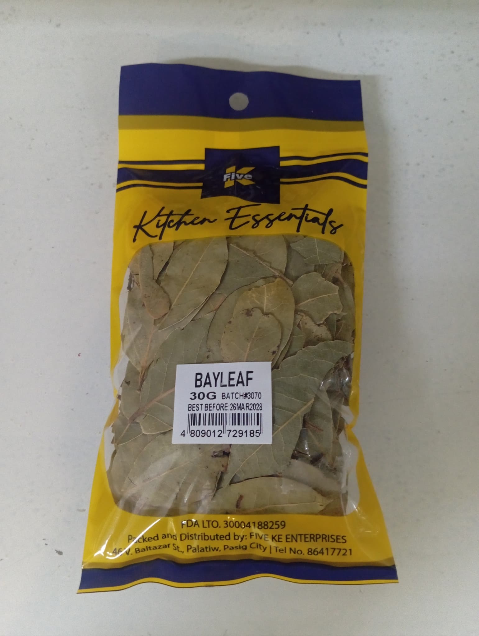 K Five Kitchen Essentials Bay Leaf 30g