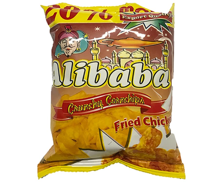 Alibaba Crunchy Corn Chips Fried Chicken 30g