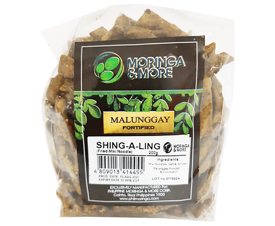 Moringa & More Malunggay Fortified Shing-A-Ling (Fried Miki Noodle) 200g