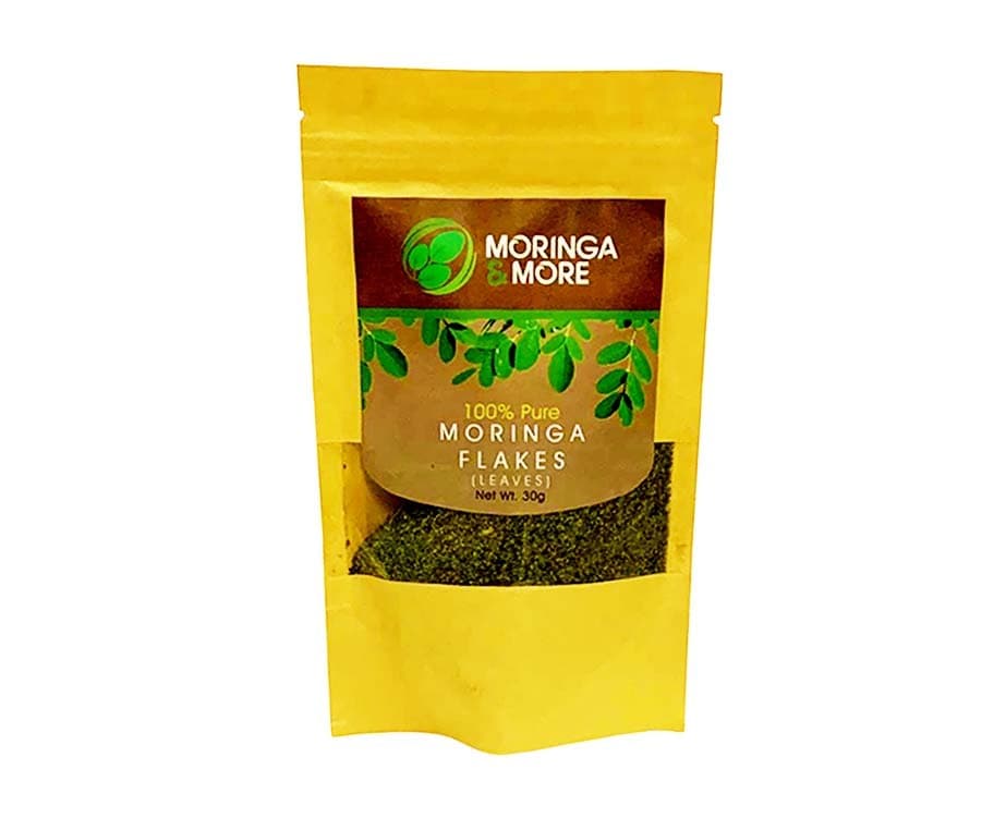 Moringa & More 100% Pure Moringa Flakes (Leaves) 30g