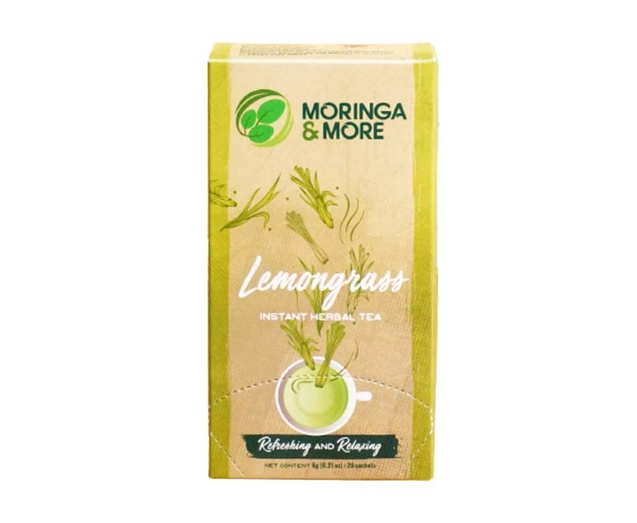 Moringa & More Lemongrass Instant Herbal Tea (20 Sachets x 6g)