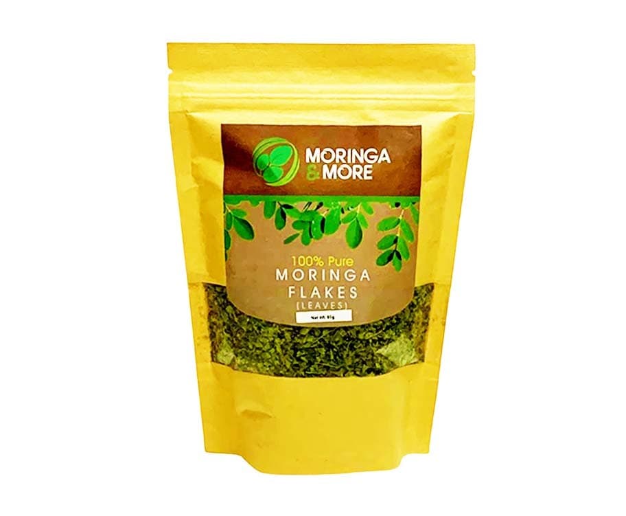 Moringa & More 100% Pure Moringa Flakes (Leaves) 80g