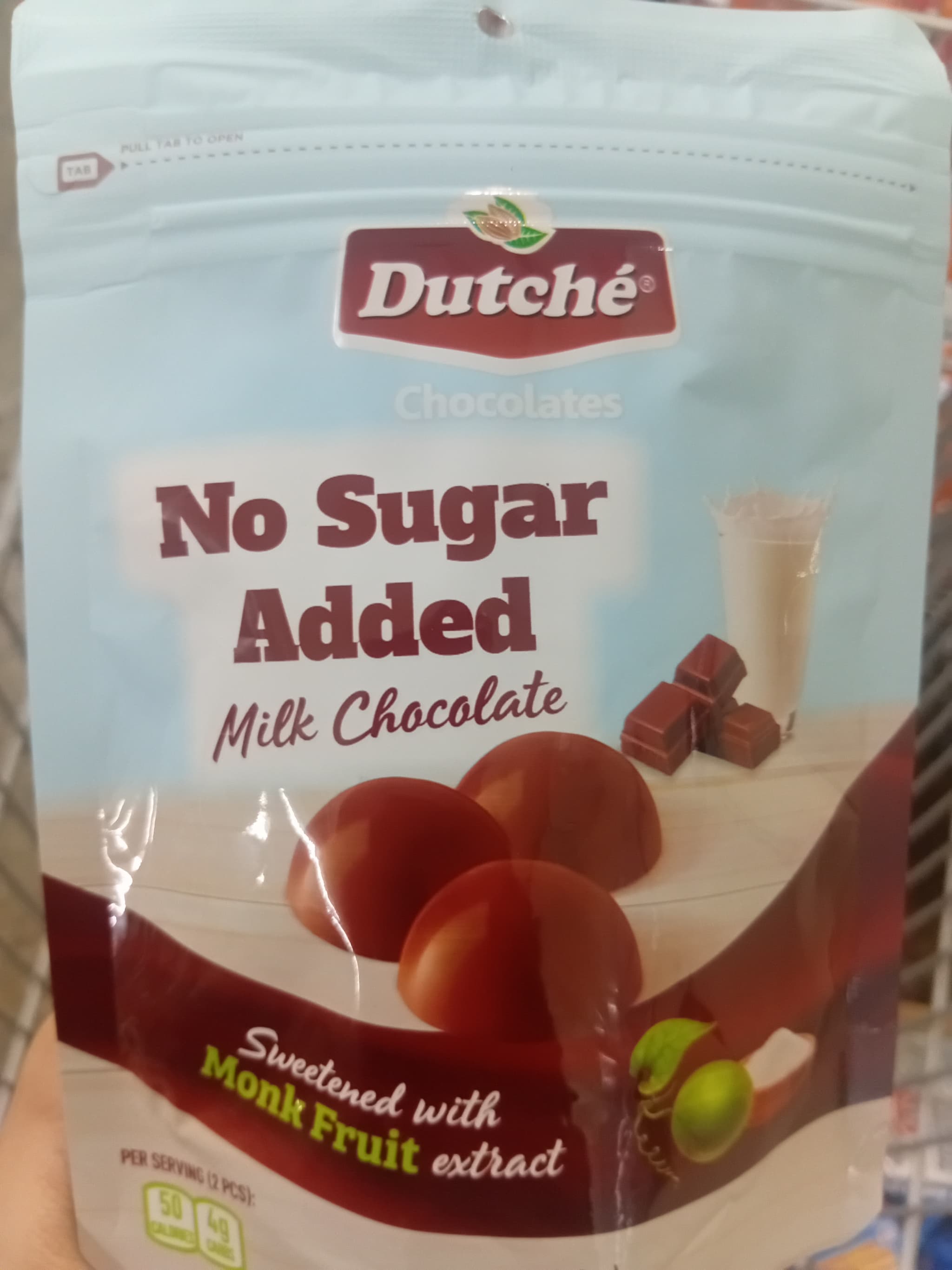 Dutché Chocolates No Sugar Added 54g