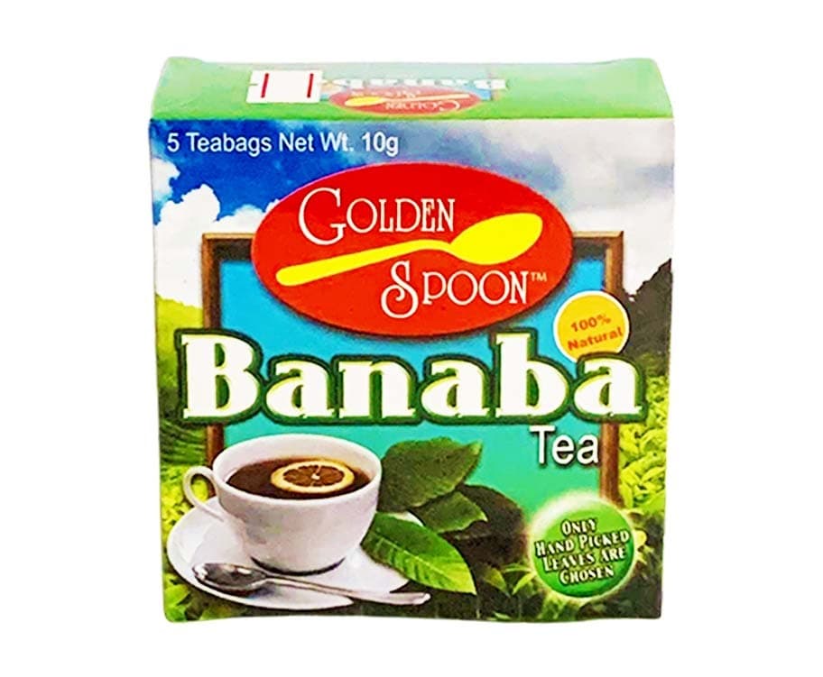 Golden Spoon 100% Natural Banaba Tea 5 Teabags 10g