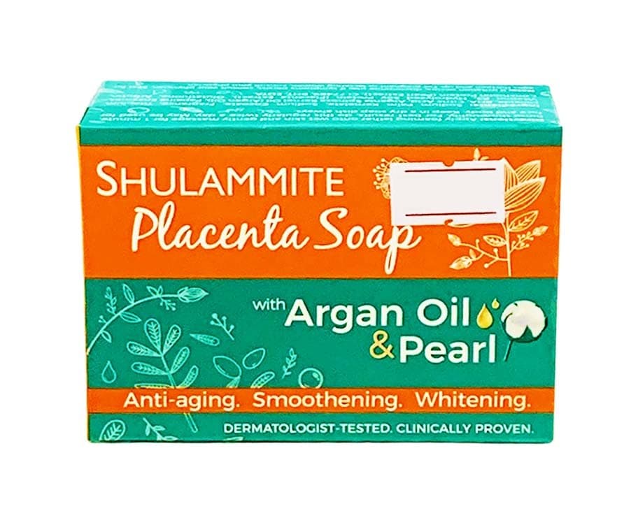 Shulammite Placenta Soap with Argan Oil & Pearl 150g