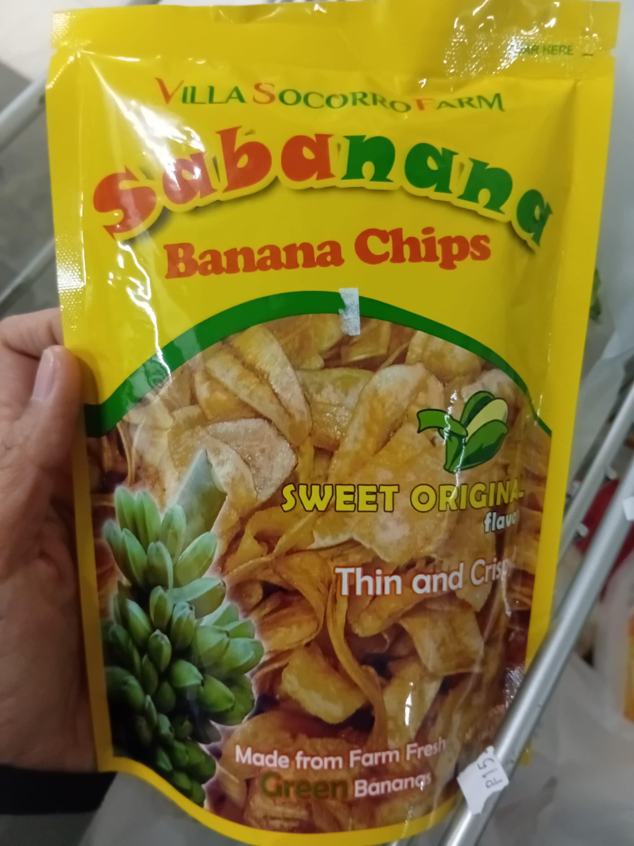 Sabanana Sweet Original Chips 100g