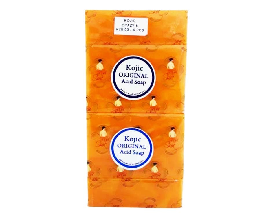 Kojic Original Acid Soap (6 Packs x 135g)