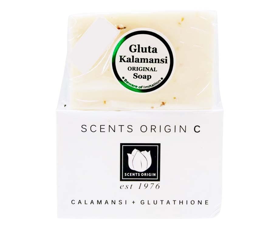 Scents Origin C Calamansi + Glutathione 135g + Free Gluta Kalamansi Original Soap