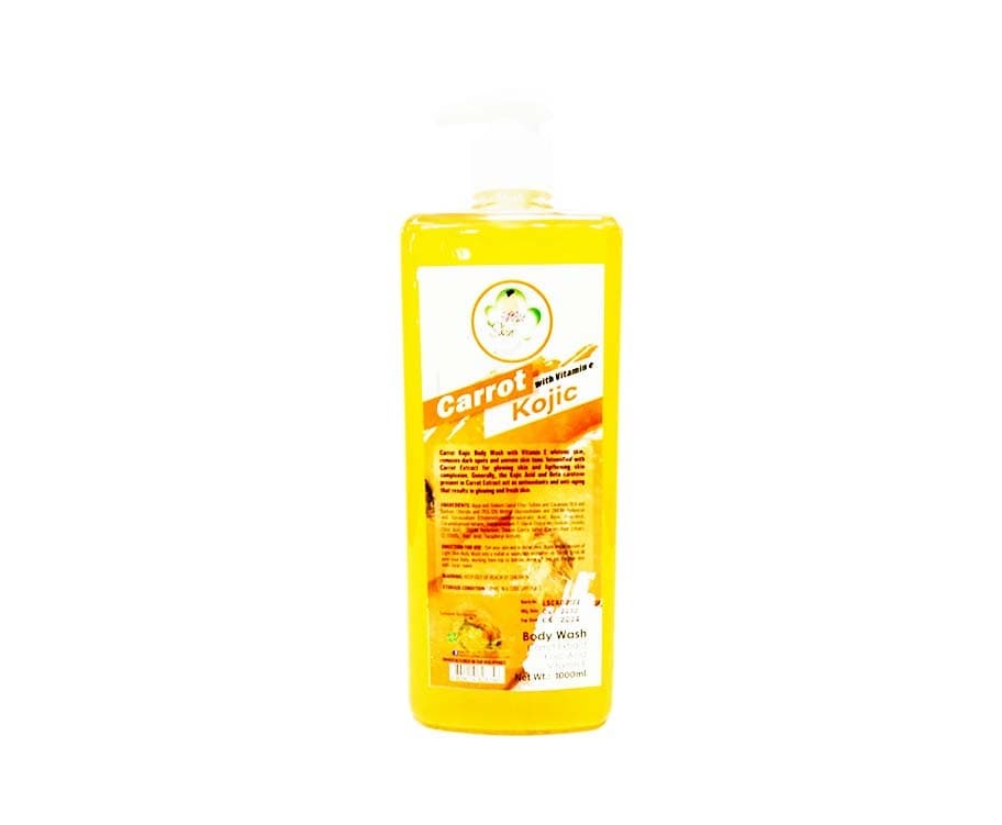 Light Skin Carrot Kojic with Vitamin E Body Wash 1000mL
