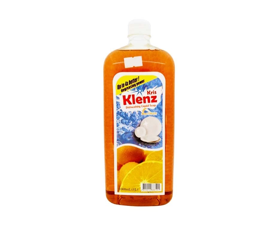 Kris Klenz Dishwashing Liquid Soap Lemon 1000mL (1L)