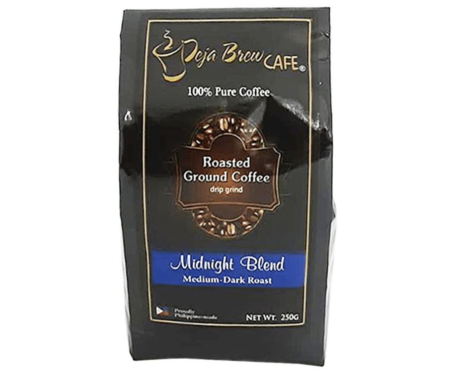 Deja Brew Cafe Midnight Blend Medium-Dark Roast 250g