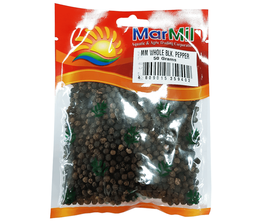 MarMil Whole Black Pepper 50g