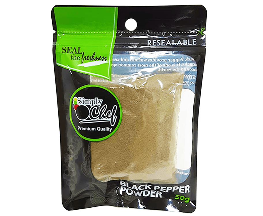 Simply Chef Black Pepper Powder 50g
